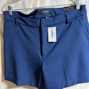 Liverpool Women's High Waist Navy Shorts NWT